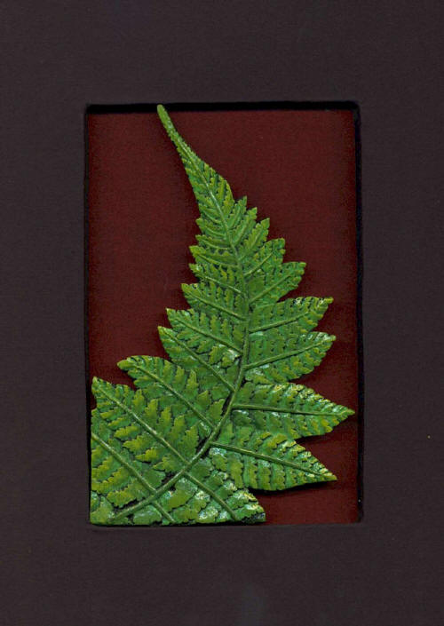 ART Menus Fern Leaf