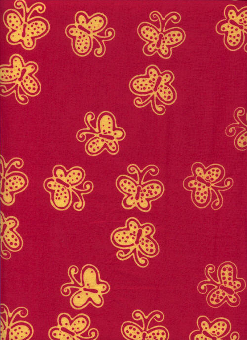 Batik Cover Menu Wine