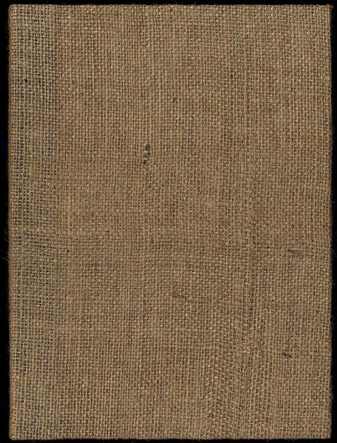 Burlap Menu Covers