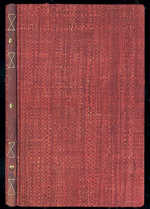 Papyrus Menu Cover